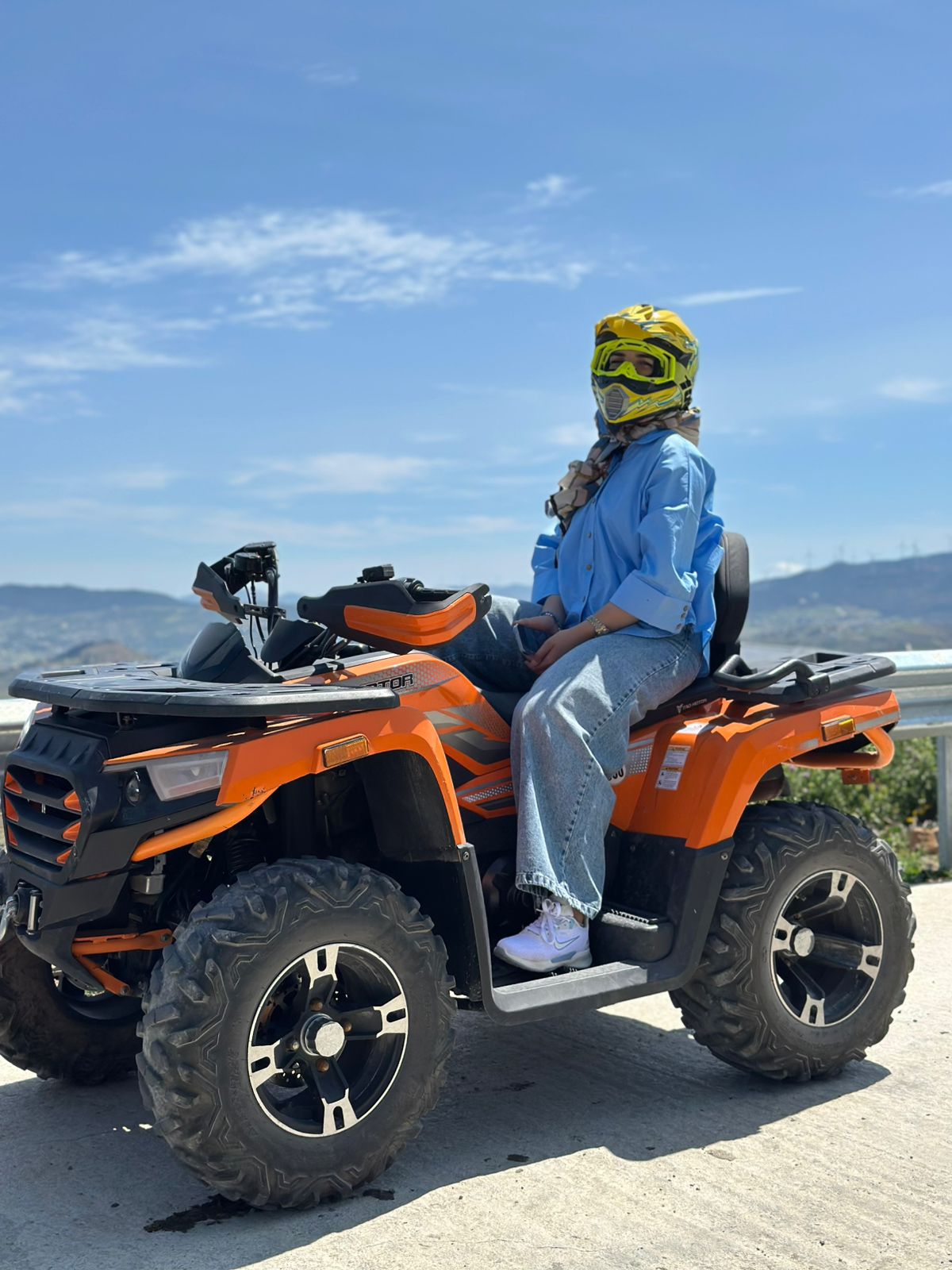 Sentiers tout-terrain en quad Tanger