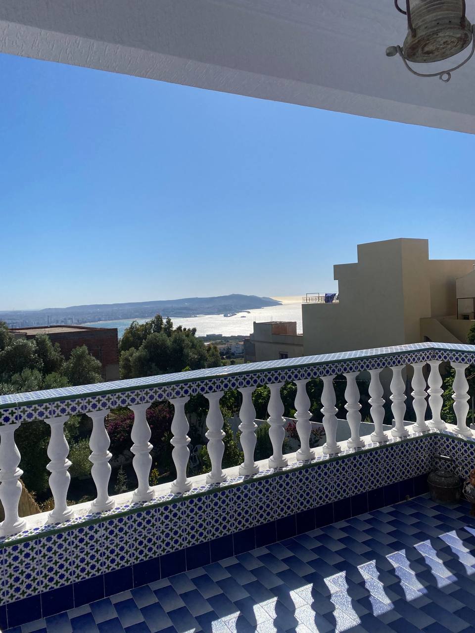 Vue panoramique pour aventure quad à Tanger avec Quad Villa Meryem